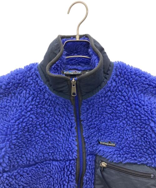 Patagonia（パタゴニア）Patagonia (パタゴニア) クラシックレトロカーディガン ボアフリースジャケット ブルー サイズ:Sの古着・服飾アイテム