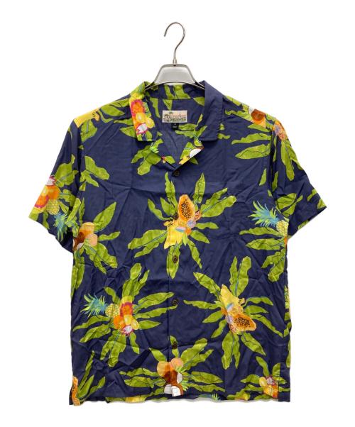 Patagonia（パタゴニア）Patagonia (パタゴニア) アロハシャツ ブルー サイズ:Mの古着・服飾アイテム