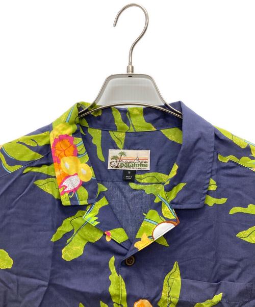 Patagonia（パタゴニア）Patagonia (パタゴニア) アロハシャツ ブルー サイズ:Mの古着・服飾アイテム