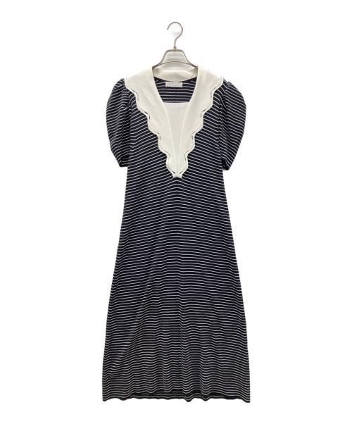 CELFORD（セルフォード）CELFORD (セルフォード) 半袖ワンピース ブラック サイズ:36の古着・服飾アイテム