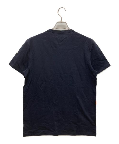 MONCLER（モンクレール）MONCLER (モンクレール) MAGLIA Tシャツ ネイビー サイズ:Lの古着・服飾アイテム
