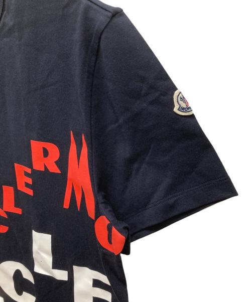 MONCLER（モンクレール）MONCLER (モンクレール) MAGLIA Tシャツ ネイビー サイズ:Lの古着・服飾アイテム