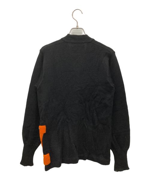 REVERE（リヴィア）REVERE (リヴィア) 8~90'sレタードカーディガン ブラック サイズ:不明の古着・服飾アイテム