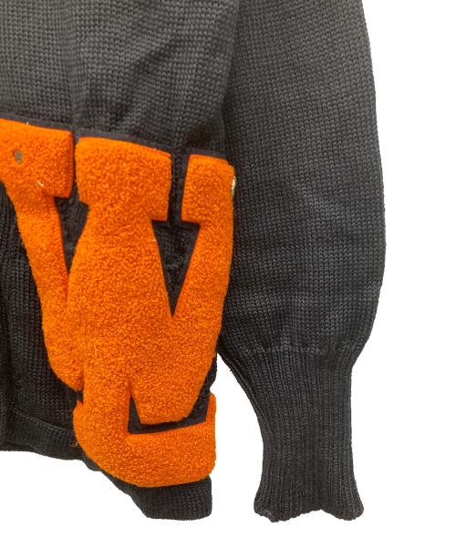 REVERE（リヴィア）REVERE (リヴィア) 8~90'sレタードカーディガン ブラック サイズ:不明の古着・服飾アイテム