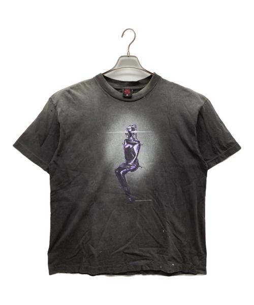 SAINT MICHAEL（セントマイケル）SAINT MICHAEL (セントマイケル) 空山基コラボ SRYM MASK TEE ブラック サイズ:Lの古着・服飾アイテム