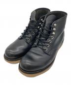 RED WINGレッドウィング）の古着「7ホールブーツ」｜ブラック