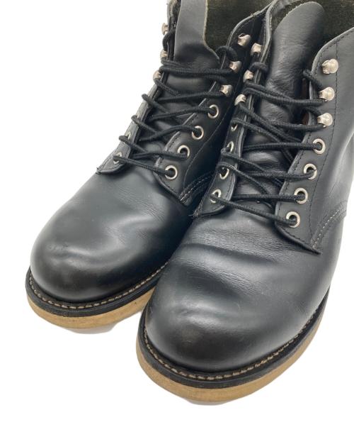 RED WING（レッドウィング）RED WING (レッドウィング) 7ホールブーツ ブラック サイズ:8Dの古着・服飾アイテム