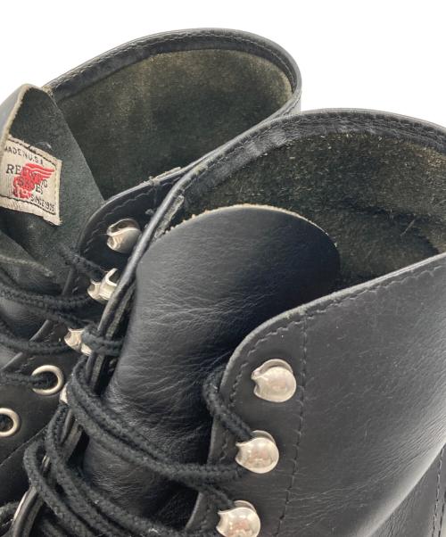 RED WING（レッドウィング）RED WING (レッドウィング) 7ホールブーツ ブラック サイズ:8Dの古着・服飾アイテム