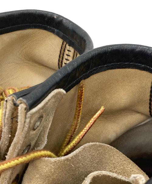 RED WING（レッドウィング）RED WING (レッドウィング) 7ホールブーツ ベージュ サイズ:61/2Eの古着・服飾アイテム
