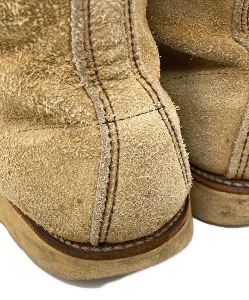 RED WING（レッドウィング）RED WING (レッドウィング) 7ホールブーツ ベージュ サイズ:61/2Eの古着・服飾アイテム