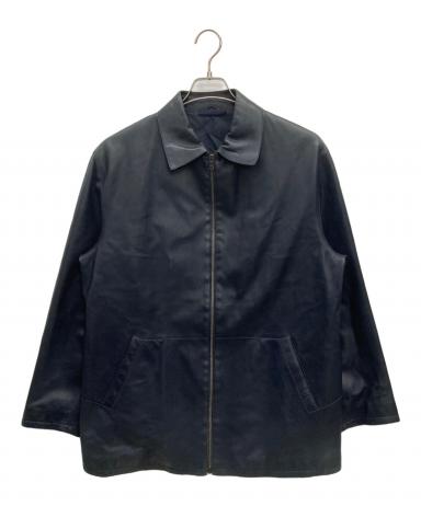 【新品未使用、タグ無し】HUGO BOSS ジャケット 中古・古着通販】HUGO BOSS (ヒューゴ ボス) レザージャケット