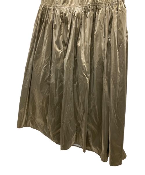 MAISON SPECIAL（メゾンスペシャル）MAISON SPECIAL (メゾンスペシャル) シャイニボリュームマキシスカート オリーブ サイズ:Mの古着・服飾アイテム