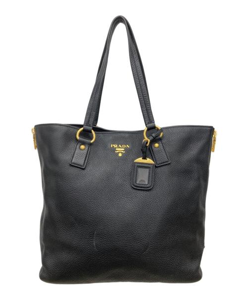 PRADA（プラダ）PRADA (プラダ) トートバッグ ブラックの古着・服飾アイテム