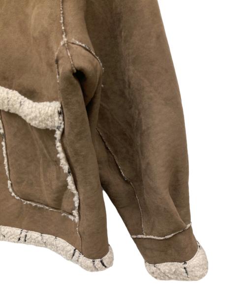 KASTANE（カスタネ）KASTANE (カスタネ) フェイクムートンコート ブラウン サイズ:不明の古着・服飾アイテム