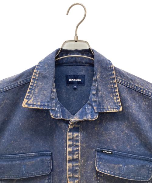 WKNDRS（ウィークエンダーズ0）WKNDRS (ウィークエンダーズ0) デニムジャケット ネイビー サイズ:Mの古着・服飾アイテム