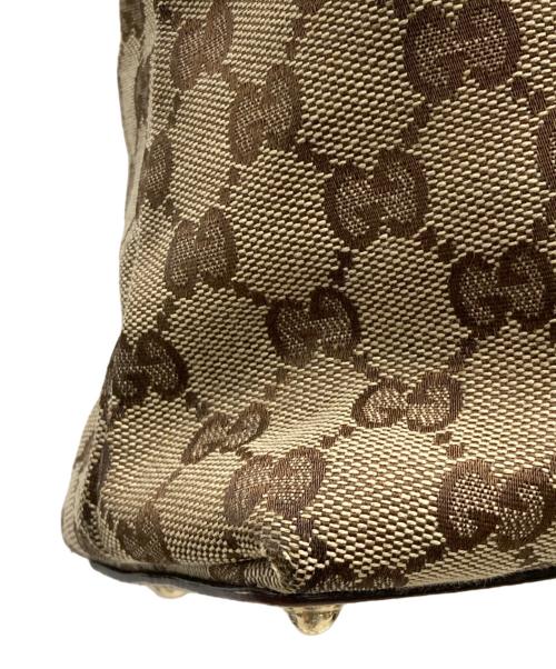 GUCCI（グッチ）GUCCI (グッチ) ハンドバッグ ベージュの古着・服飾アイテム