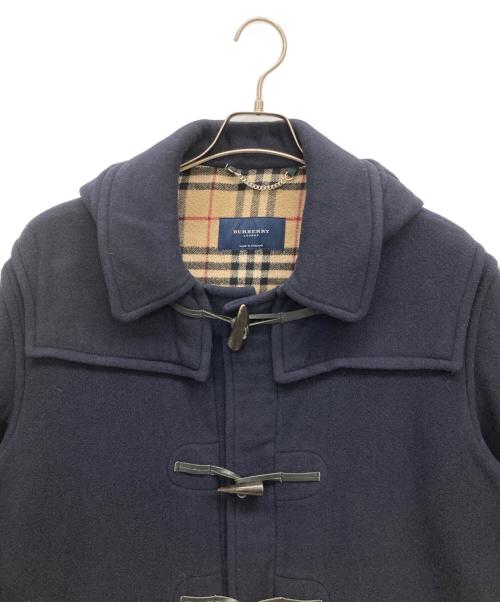 BURBERRY LONDON（バーバリーロンドン）BURBERRY LONDON (バーバリーロンドン) ロングダッフルコート ネイビー サイズ:Ｍの古着・服飾アイテム