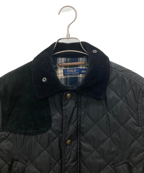 POLO RALPH LAUREN（ポロ・ラルフローレン）POLO RALPH LAUREN (ポロ・ラルフローレン) キルティングコート ブラック サイズ:SIZE Sの古着・服飾アイテム