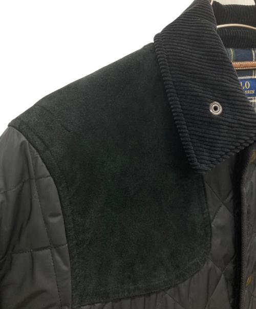 POLO RALPH LAUREN（ポロ・ラルフローレン）POLO RALPH LAUREN (ポロ・ラルフローレン) キルティングコート ブラック サイズ:SIZE Sの古着・服飾アイテム