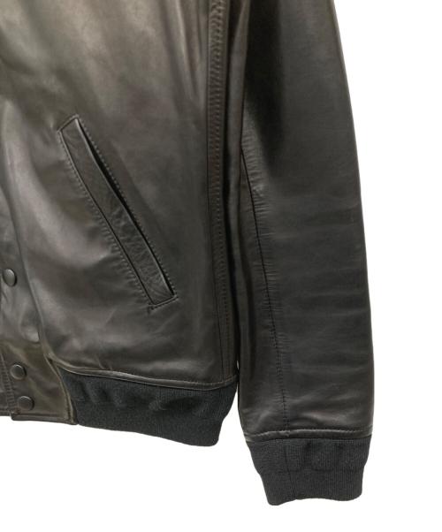 SHIPS JET BLUE（シップスジェットブルー）SHIPS JET BLUE (シップスジェットブルー) nowartt (ノワート) ホースレザージャケット ブラック サイズ:Sの古着・服飾アイテム