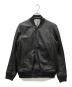 SHIPS JET BLUE（シップスジェットブルー）の古着「ホースレザージャケット」｜ブラック