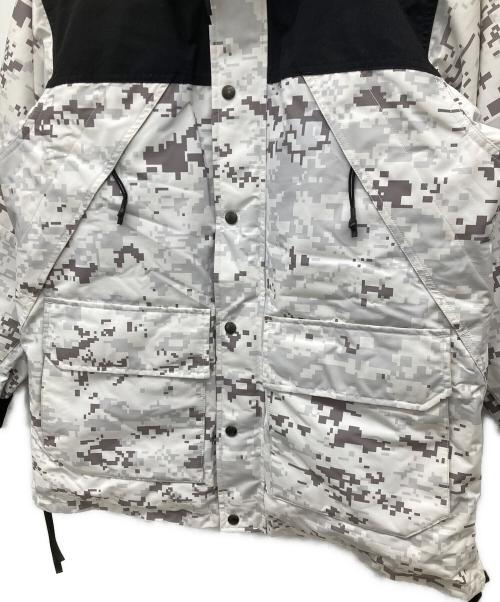 JOURNAL STANDARD（ジャーナルスタンダード）JOURNAL STANDARD (ジャーナルスタンダード) ダウンジャケット ホワイト×グレー サイズ:Lの古着・服飾アイテム