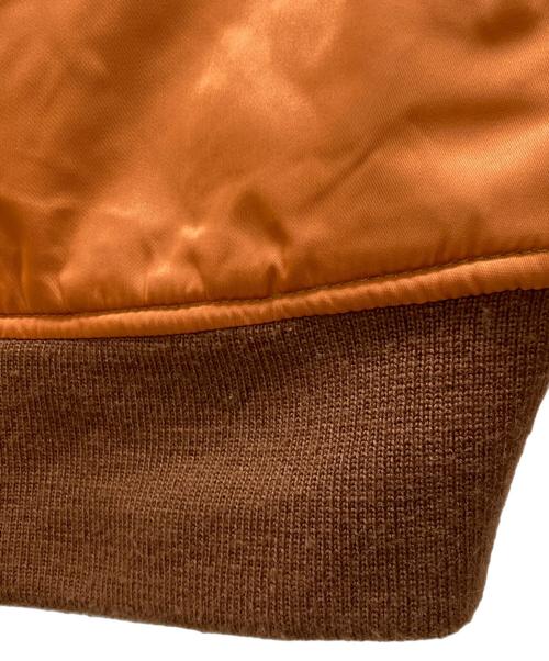 AVIREX（アヴィレックス）AVIREX (アヴィレックス) フライトジャケット オレンジ サイズ:Lの古着・服飾アイテム