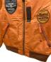 中古・古着 AVIREX (アヴィレックス) フライトジャケット オレンジ サイズ:L：12000円