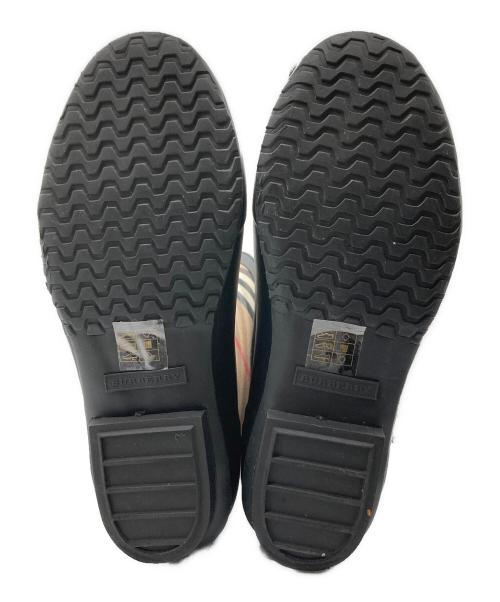 BURBERRY（バーバリー）BURBERRY (バーバリー) レインブーツ ブラック サイズ:23.5の古着・服飾アイテム