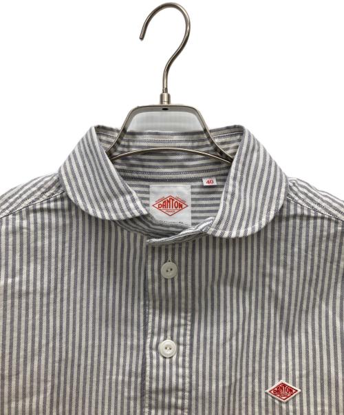 DANTON（ダントン）DANTON (ダントン) OXP ROUND COLLAR SHIRT 25AW グレー サイズ:40の古着・服飾アイテム