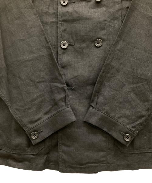 Le Sans Pareil（ル サン パレイユ）Le Sans Pareil (ル サン パレイユ) トラディショナルダブルカバーオール ブラック サイズ:42の古着・服飾アイテム