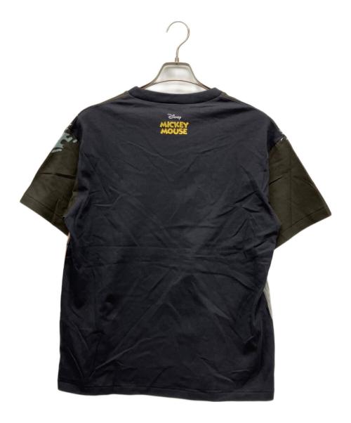 moussy（マウジー）moussy (マウジー) DISNEY (ディズニー) MD RETRO BIG Tシャツ ブルー サイズ:FREEの古着・服飾アイテム