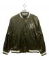 HUF（ハフ）の古着「スタジャン」｜カーキ