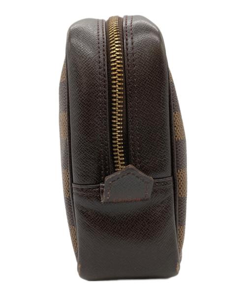 LOUIS VUITTON（ルイ ヴィトン）LOUIS VUITTON (ルイ ヴィトン) トゥルース・トワレット クラッチバッグ  ブラウンの古着・服飾アイテム