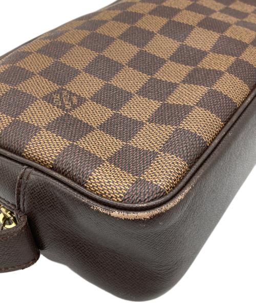 LOUIS VUITTON（ルイ ヴィトン）LOUIS VUITTON (ルイ ヴィトン) トゥルース・トワレット クラッチバッグ  ブラウンの古着・服飾アイテム