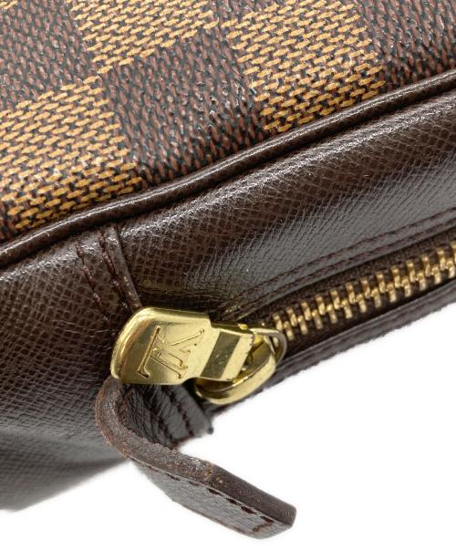 LOUIS VUITTON（ルイ ヴィトン）LOUIS VUITTON (ルイ ヴィトン) トゥルース・トワレット クラッチバッグ  ブラウンの古着・服飾アイテム