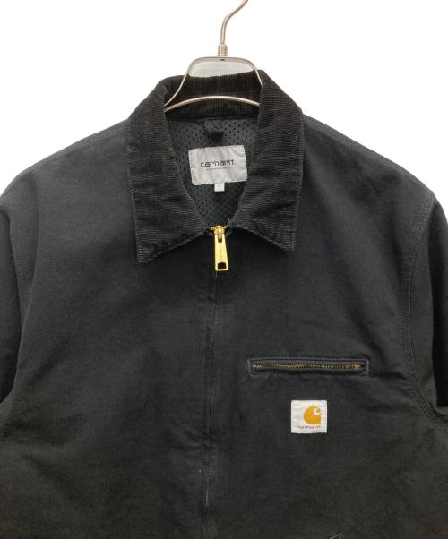 CarHartt（カーハート）CarHartt (カーハート) デトロイトワークジャケット ブラック サイズ:Lの古着・服飾アイテム