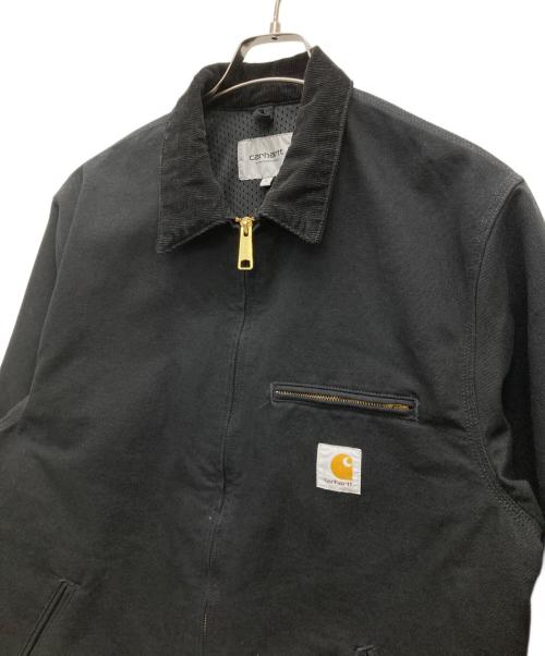 CarHartt（カーハート）CarHartt (カーハート) デトロイトワークジャケット ブラック サイズ:Lの古着・服飾アイテム