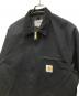 中古・古着 CarHartt (カーハート) デトロイトワークジャケット ブラック サイズ:L：20000円