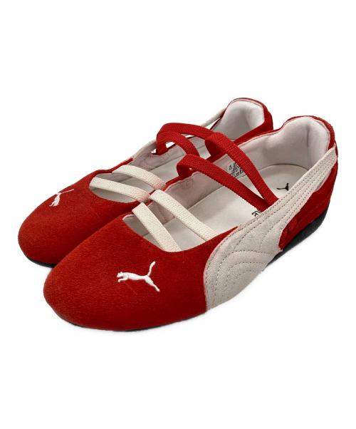 PUMA（プーマ）PUMA (プーマ) スピードキャット バレエ SD レッド サイズ:24.5の古着・服飾アイテム