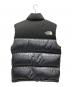 THE NORTH FACE (ザ ノース フェイス) ダウンヌプシベスト ブラック サイズ:SIZE M：14000円