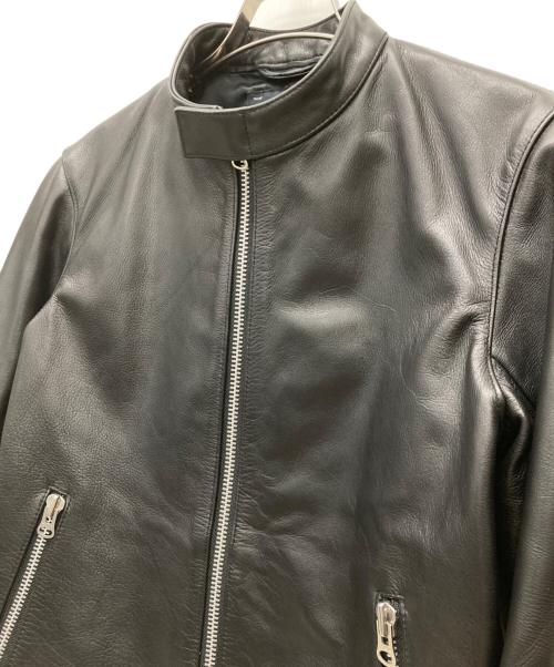 AUTHENTIC WEAR（オーセンティック ウェア）AUTHENTIC WEAR (オーセンティック ウェア) カウレザージャケット ブラック サイズ:SIZE Sの古着・服飾アイテム