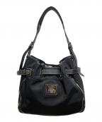 BURBERRY LONDONバーバリーロンドン）の古着「セミショルダーバッグ」｜ブラック