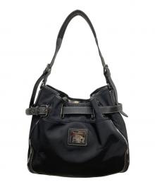 BURBERRY LONDON（バーバリーロンドン）の古着「セミショルダーバッグ」｜ブラック