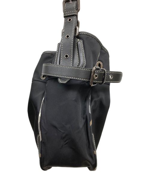 BURBERRY LONDON（バーバリーロンドン）BURBERRY LONDON (バーバリーロンドン) セミショルダーバッグ ブラックの古着・服飾アイテム