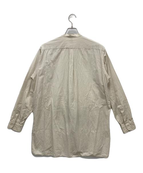 COMOLI（コモリ）COMOLI (コモリ) バンドカラーシャツ ベージュ サイズ:2の古着・服飾アイテム
