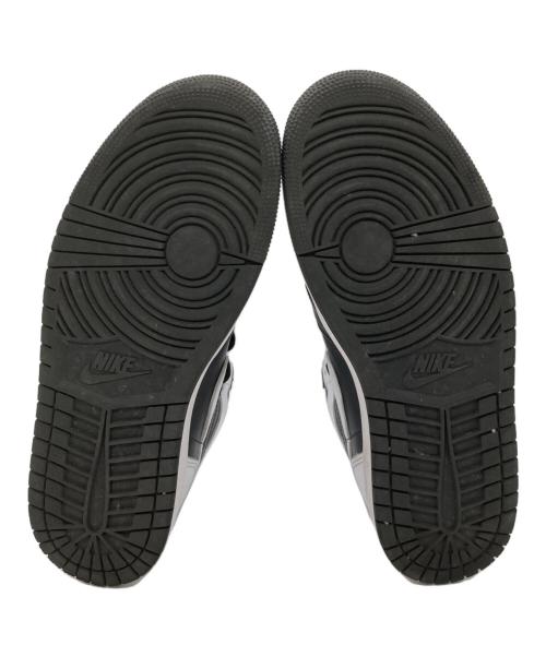 NIKE（ナイキ）NIKE (ナイキ) エアジョーダン1 レトロ ハイ OG  ブラック×ホワイト サイズ:27㎝の古着・服飾アイテム