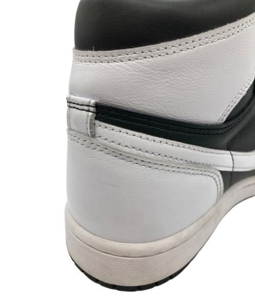 NIKE（ナイキ）NIKE (ナイキ) エアジョーダン1 レトロ ハイ OG  ブラック×ホワイト サイズ:27㎝の古着・服飾アイテム