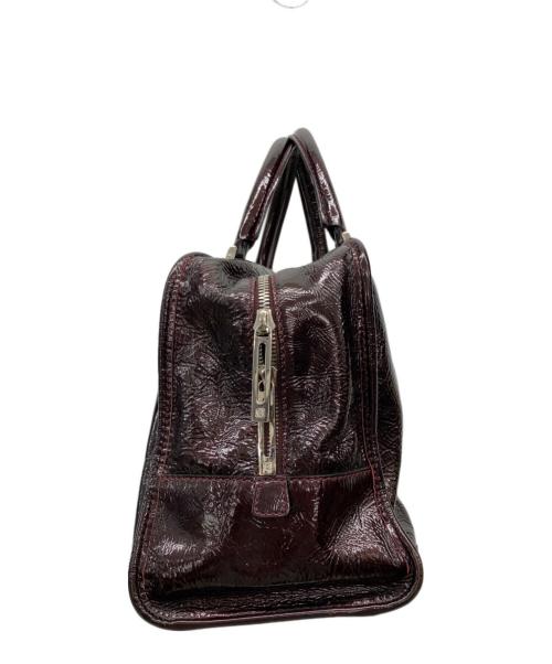 LOEWE（ロエベ）LOEWE (ロエベ) ハンドバッグ ワインレッドの古着・服飾アイテム