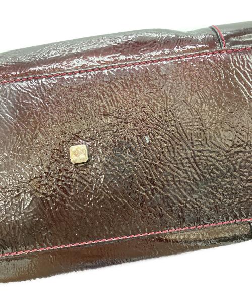 LOEWE（ロエベ）LOEWE (ロエベ) ハンドバッグ ワインレッドの古着・服飾アイテム